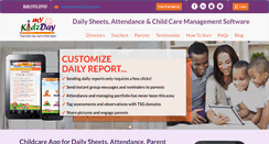 Desktop Screenshot of mykidzday.com